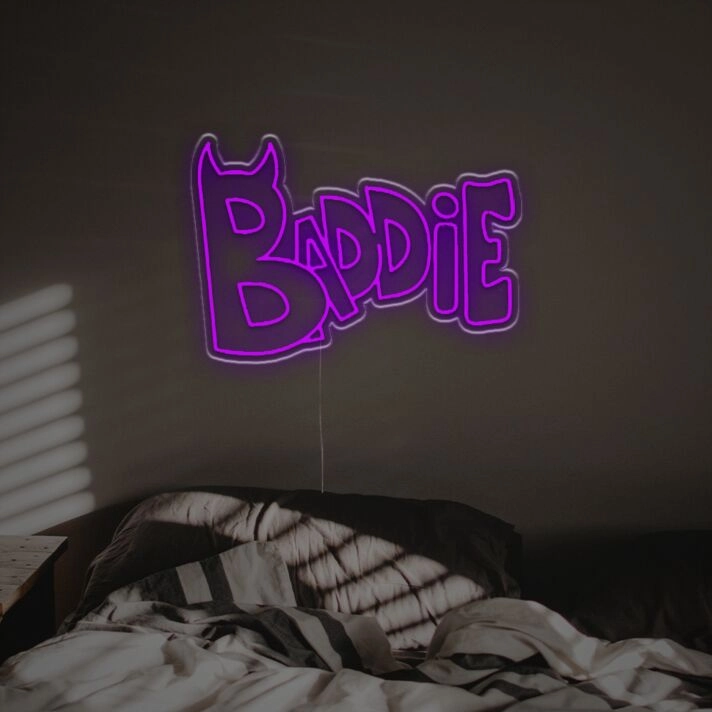 Demonic Baddie LED Neon Sign
