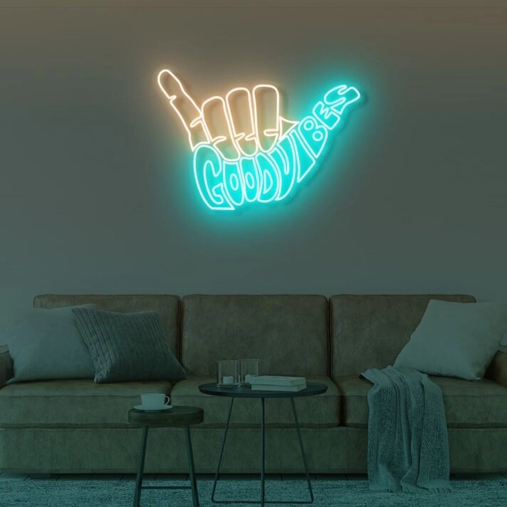 Good Vibes LED Sign