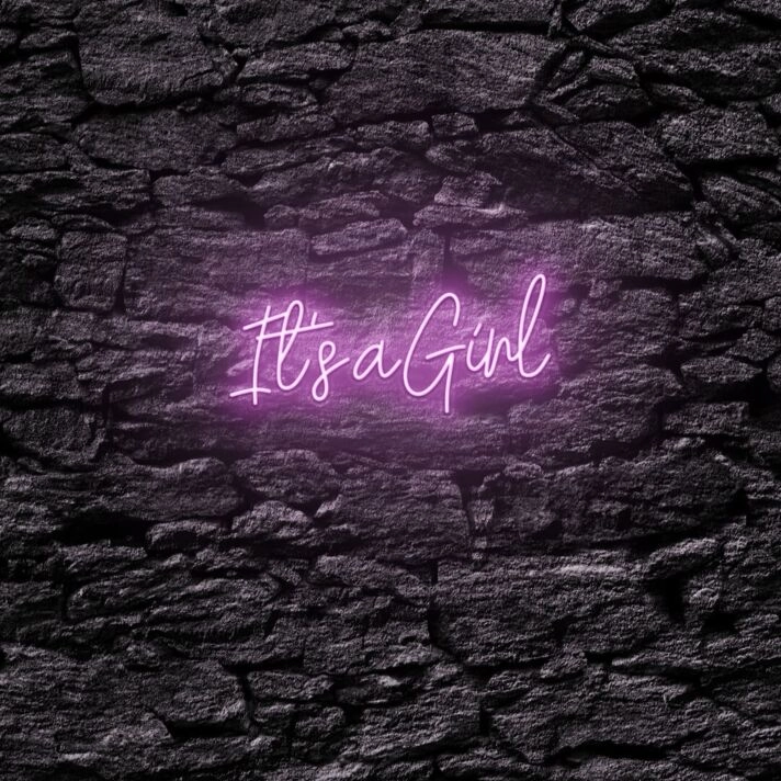 It's a girl LED Neon Sign