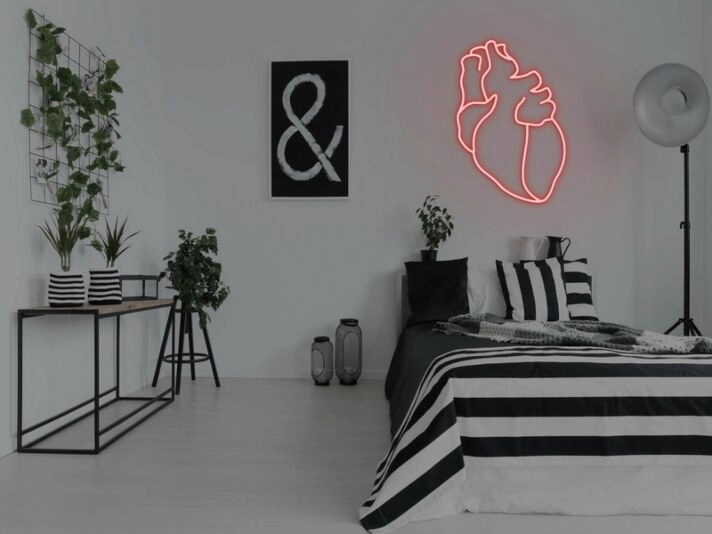 Human Heart Neon Sign