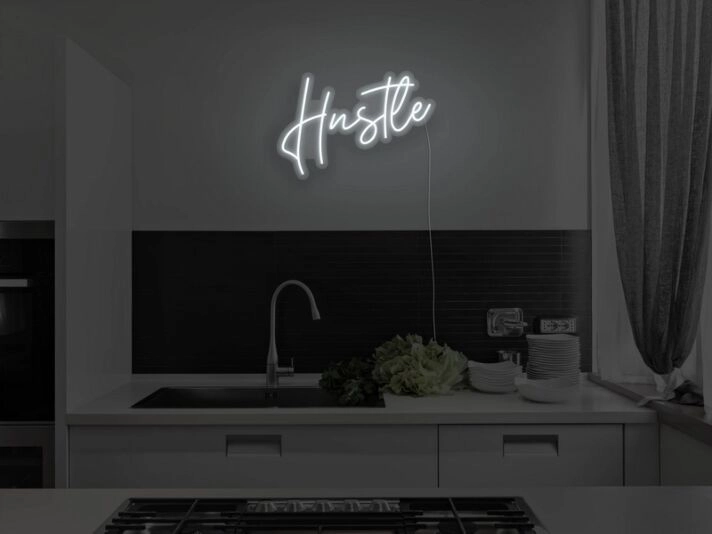 Hustle Version 2 Neon Sign