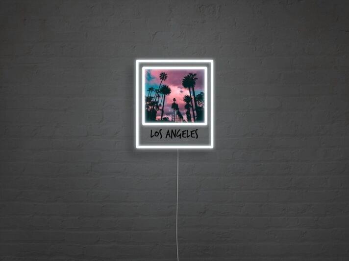 Personalized Retro Photo Neon Sign