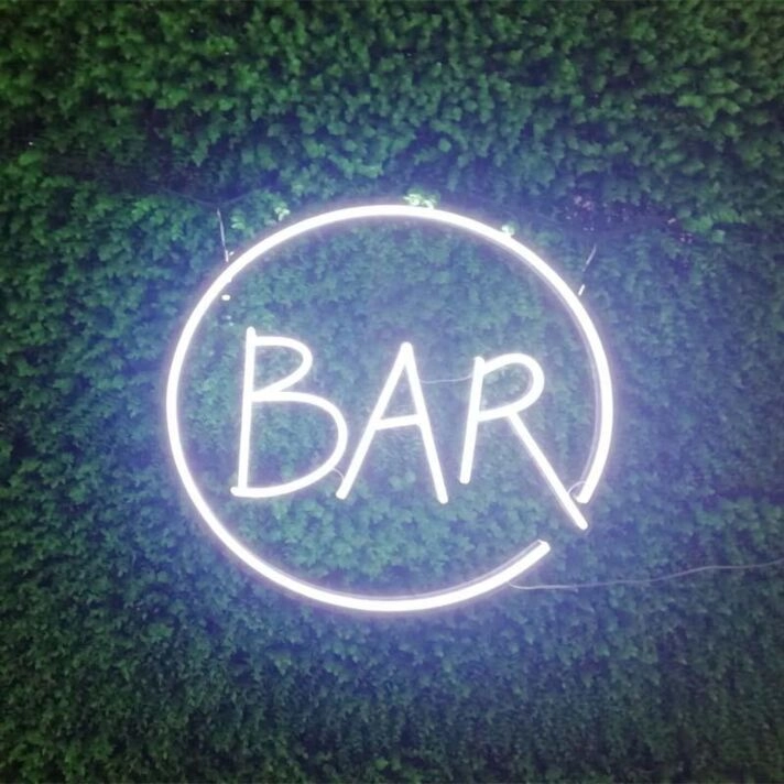 Bar Logo Neon Sign