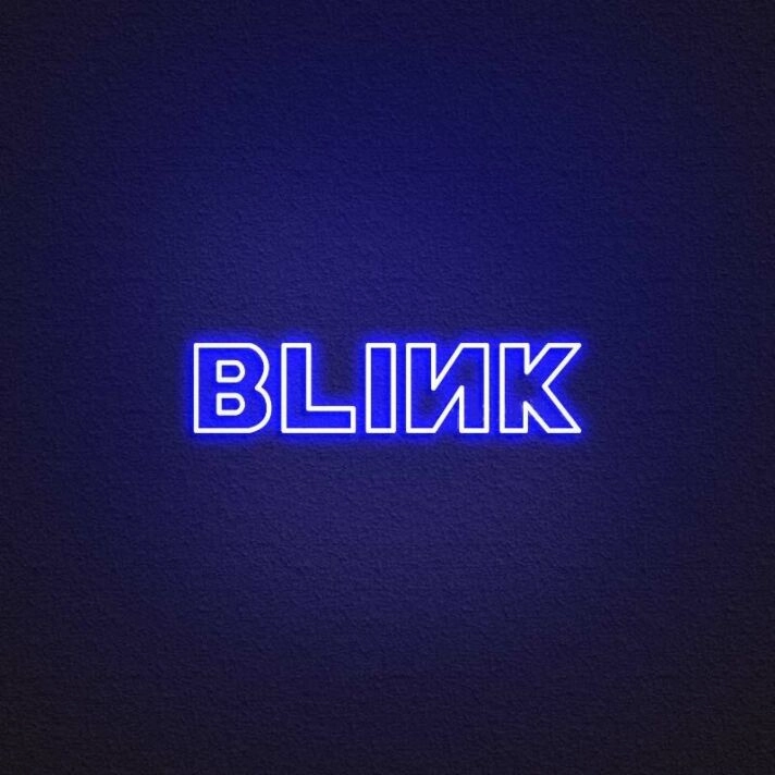Blink Neon Sign