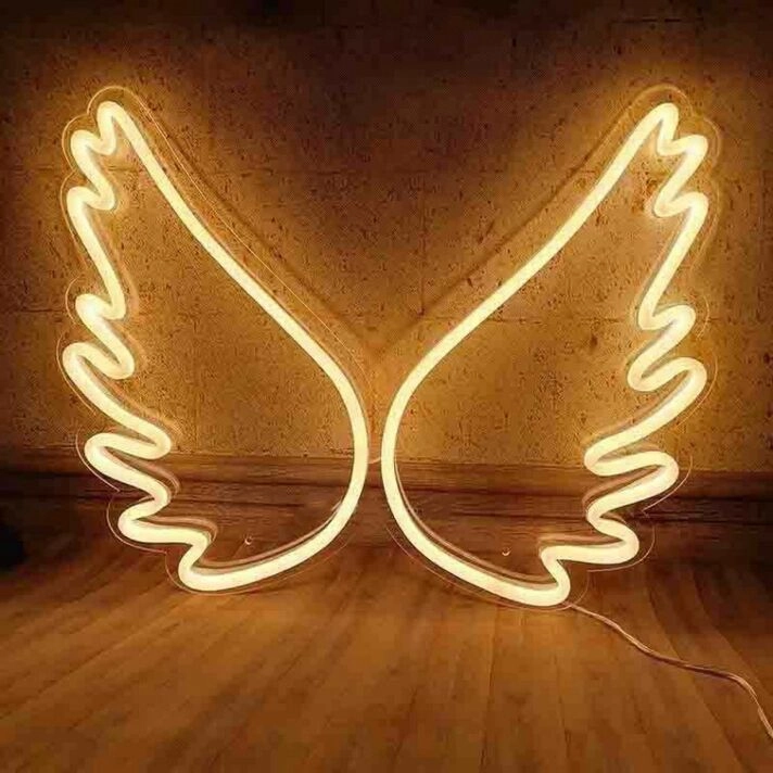 Angel Wings Neon Sign