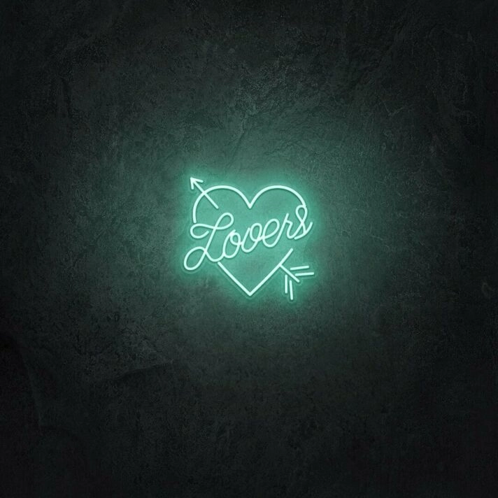 Lovers LED Neon Sign