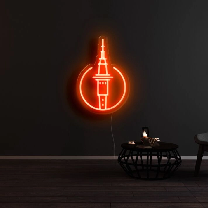 Auckland City Icon Neon Sign