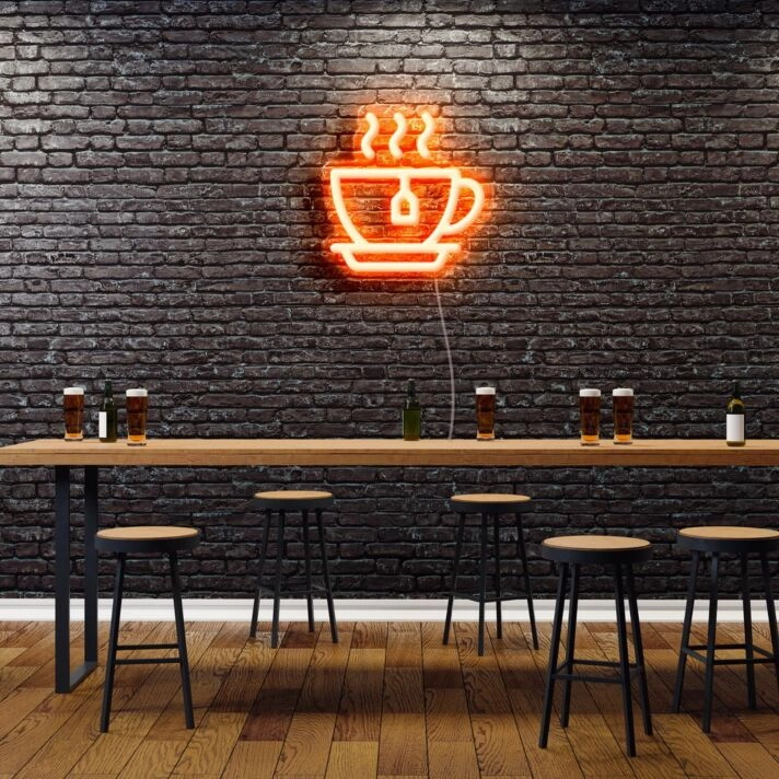 Cup of Tea Neon Sign