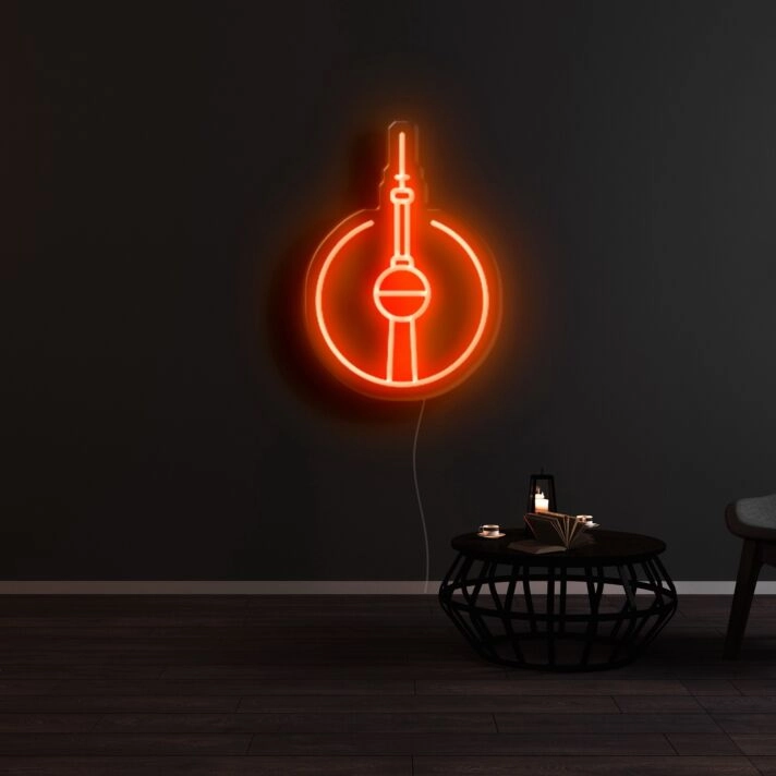 Toronto City Icon Neon Sign