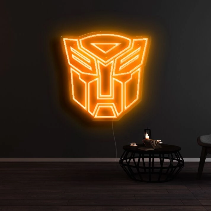 Transformers Neon Sign