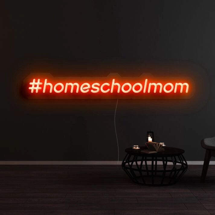 Homeschoolmom Neon Sign
