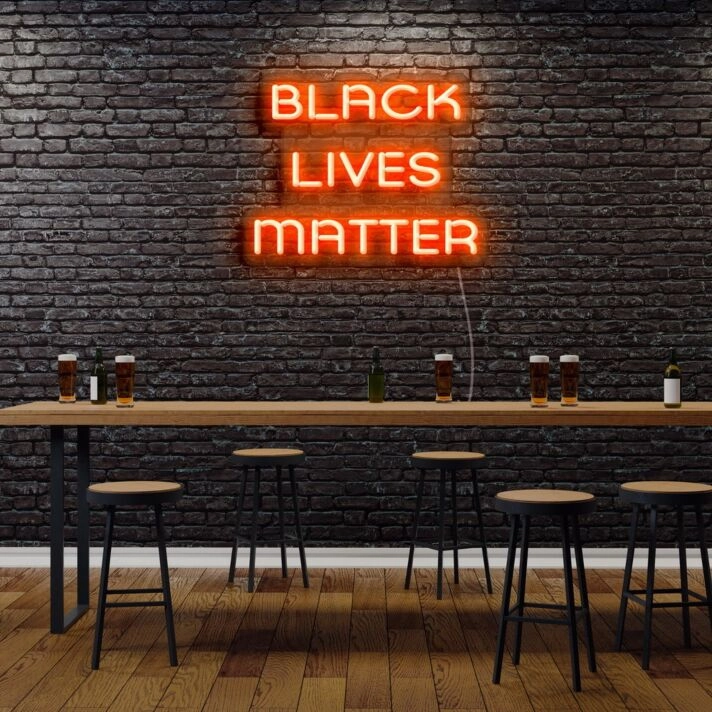 Black Lives Matter Neon Sign