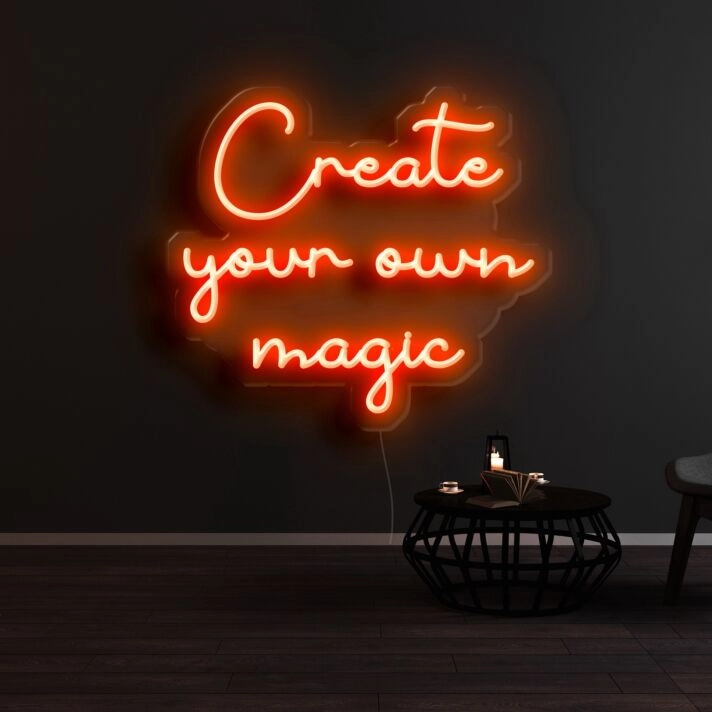 Create Your Own Magic Neon Sign