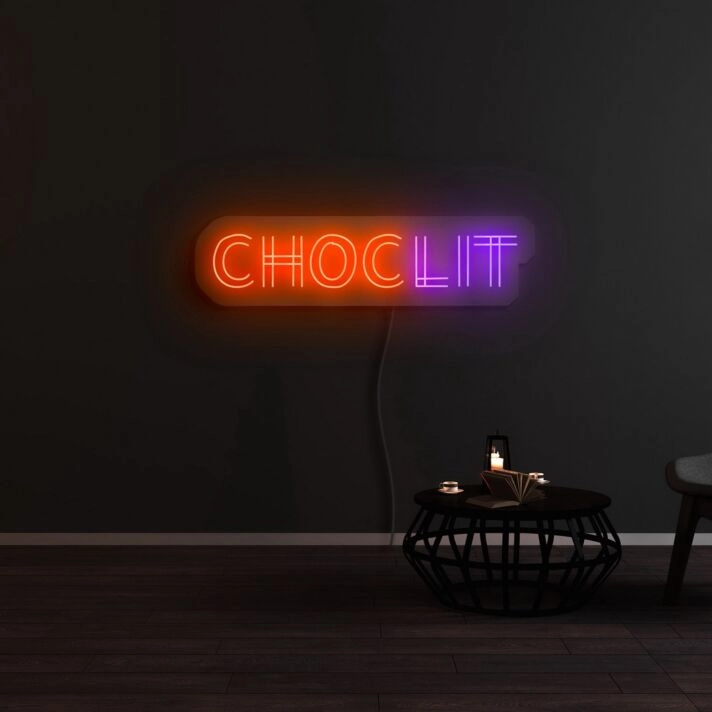Chocolit Neon Sign