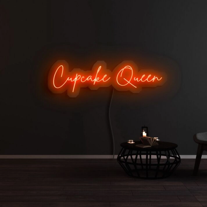 Cupcake Queen Neon Sign
