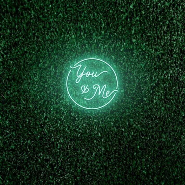 You & Me LED Neon Sign