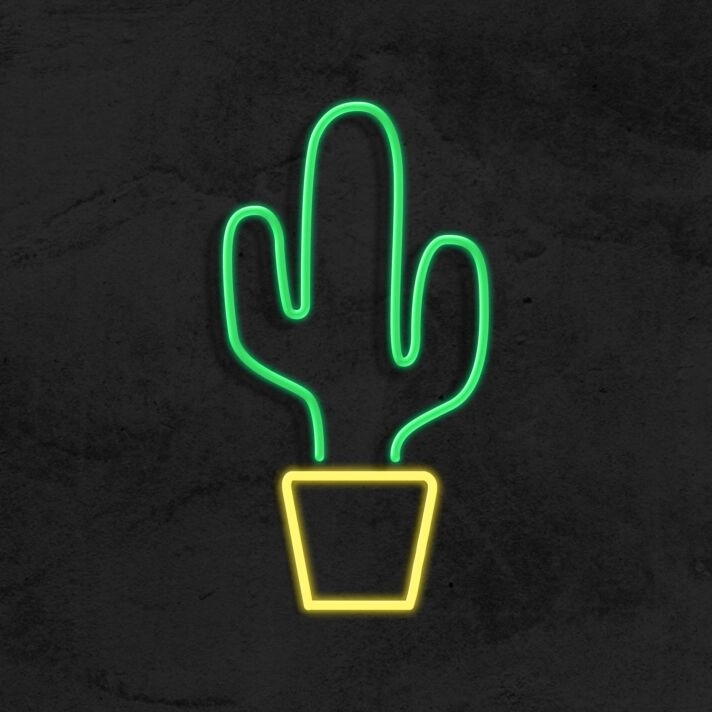 Cactus Neon Sign