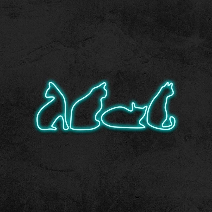 Cats Neon Sign