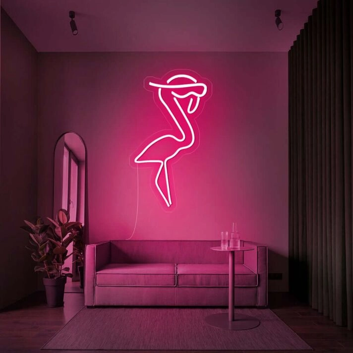 Cool Flamingo Neon Sign