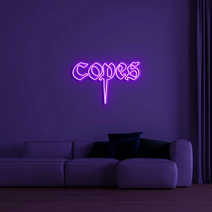 Copes Neon Sign