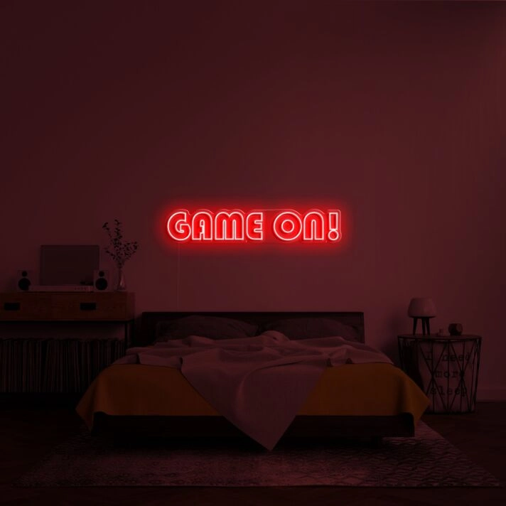 Game On V2 Neon Sign