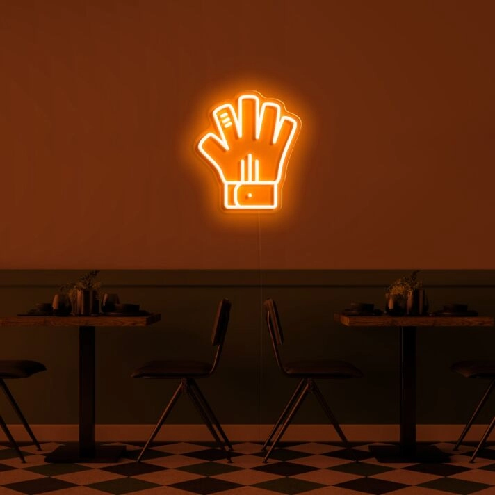 Gloves Neon Sign