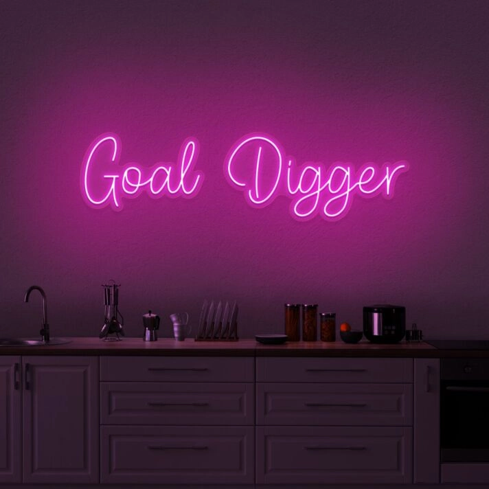 Goal Digger Neon Sign
