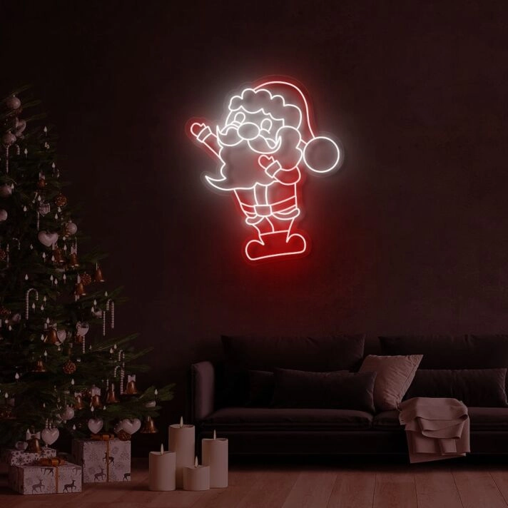 Santa LED Neon Sign