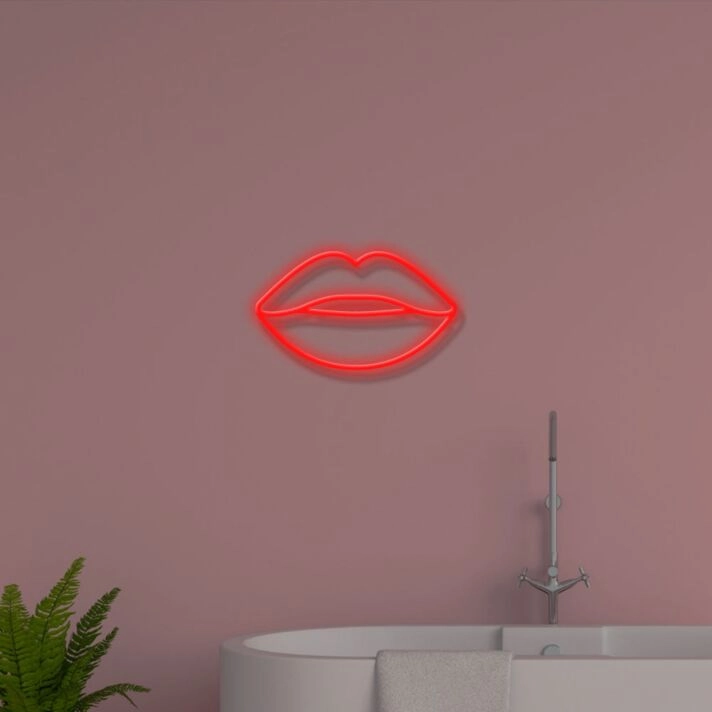 Lips Neon Sign