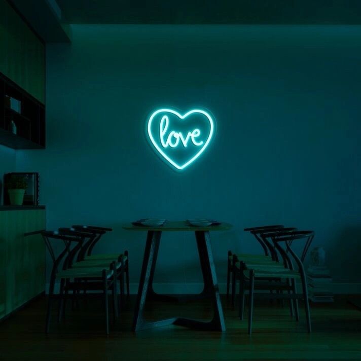 Love Heart Neon Sign