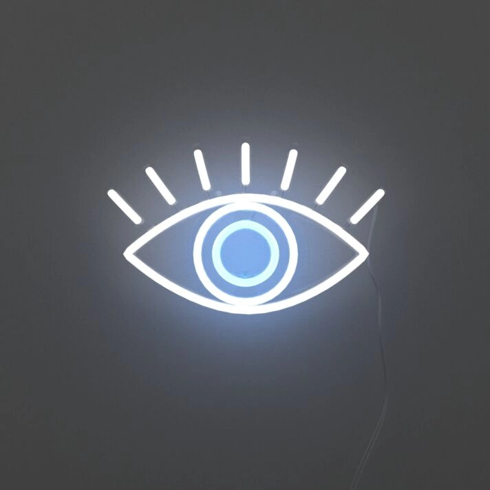 Lucky Eye Neon Sign