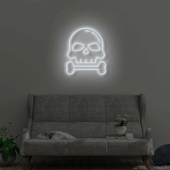 Skull LED Sign