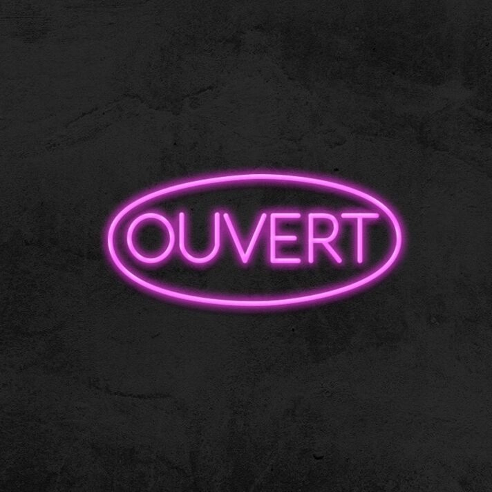 Ouvert V1 Neon Sign
