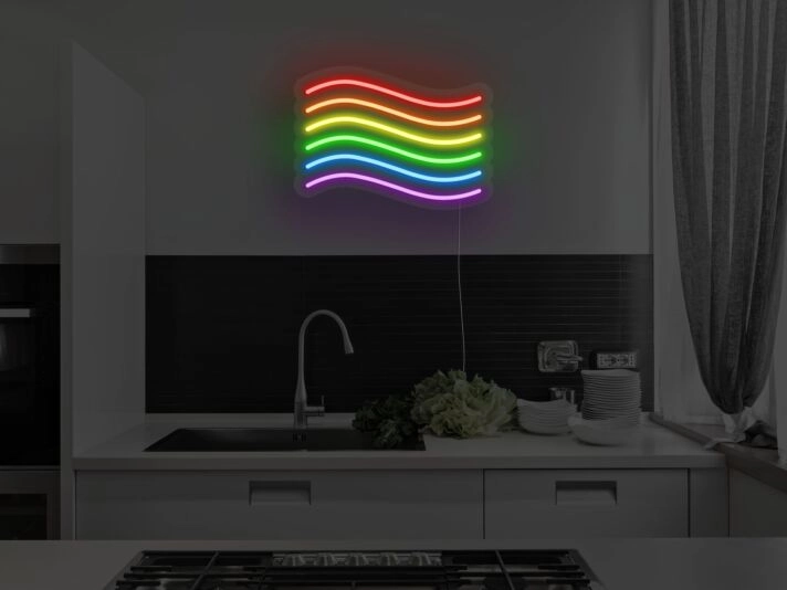 Pride Flag Neon Sign