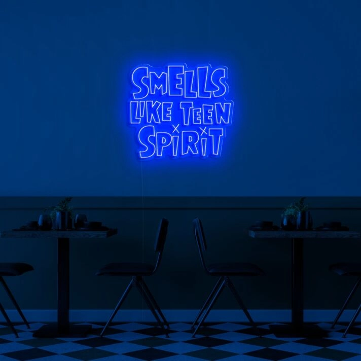 Smells Like Teen Spirit Neon Sign