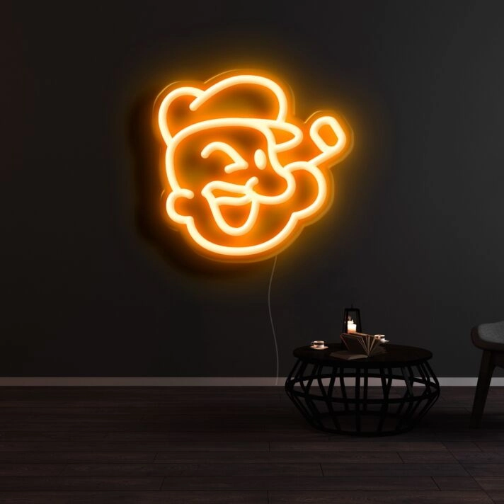Popeye Neon Sign
