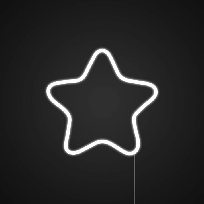 Christmas Star Neon Sign