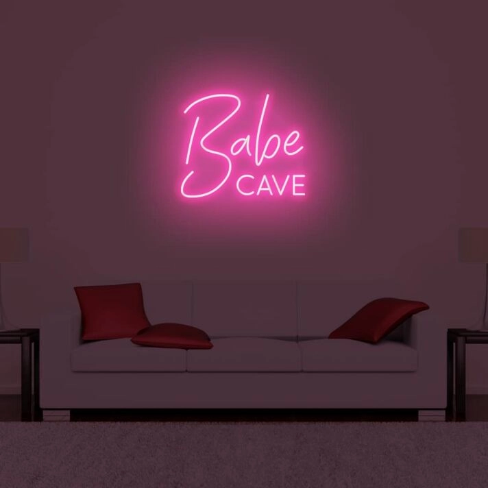 Babe Cave LED Neon Sign