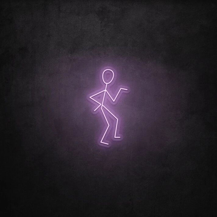 Dancing Stick Man LED Neon Sign
