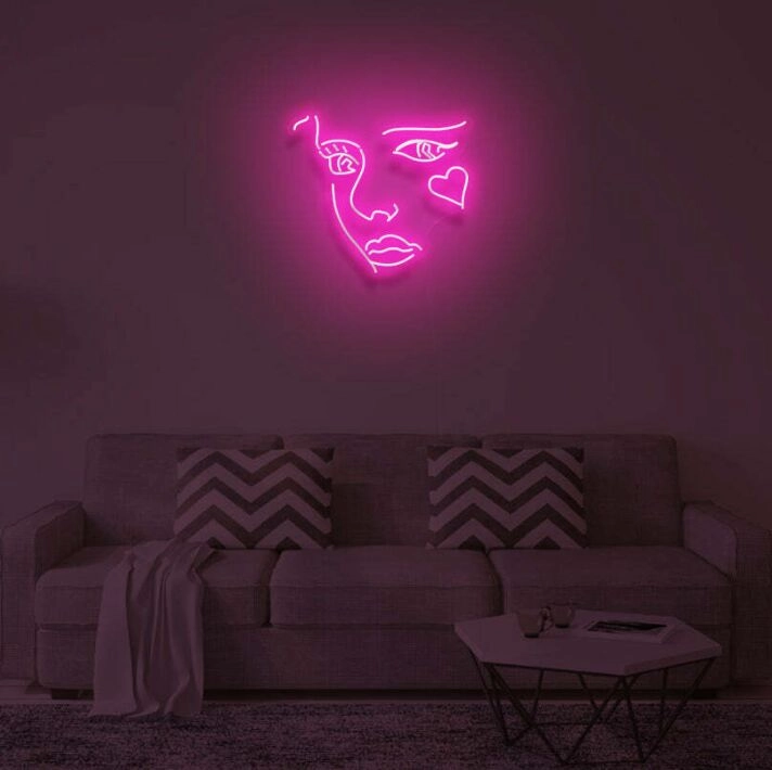 LOVE MARK" LED Neon Sign