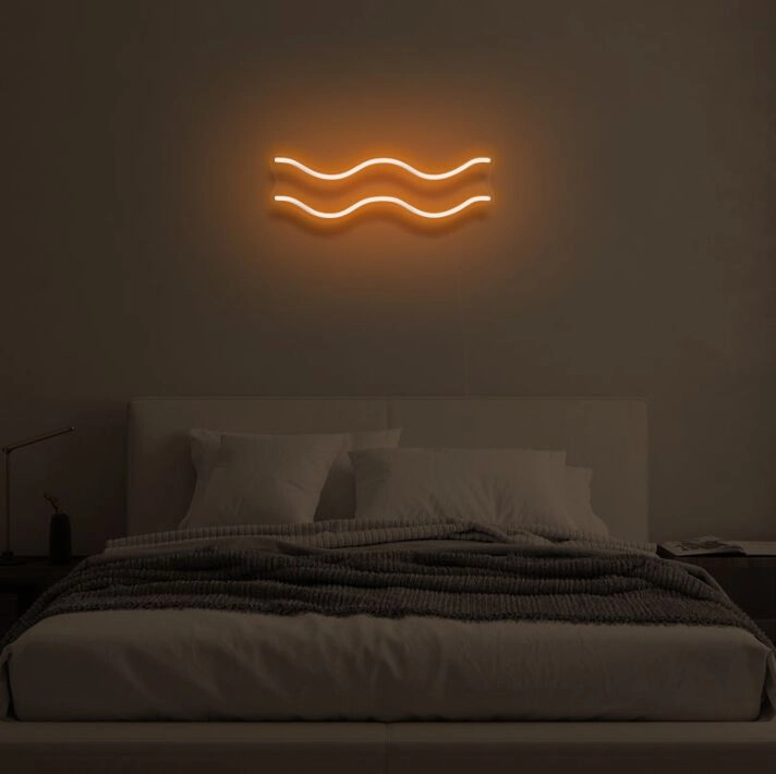 "WATER BEARER, 11th Sign" LED Neon Sign