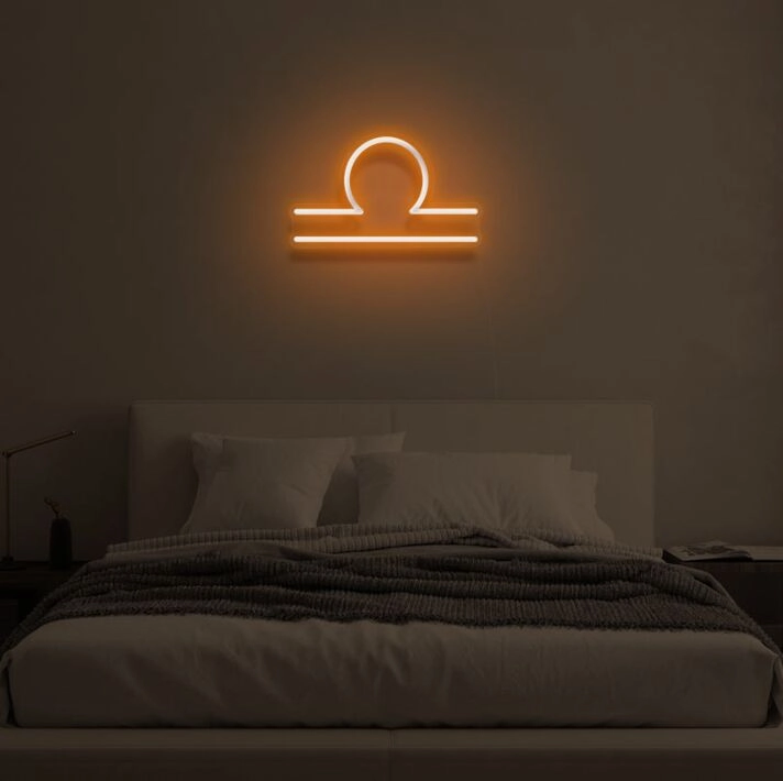 quot;LIBRA" LED Neon Sign
