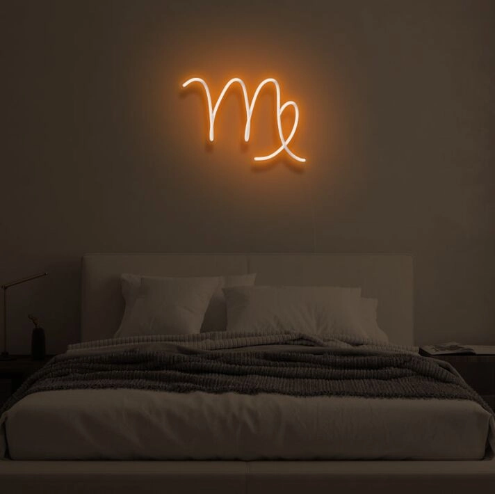 VIRGO" LED neon sign