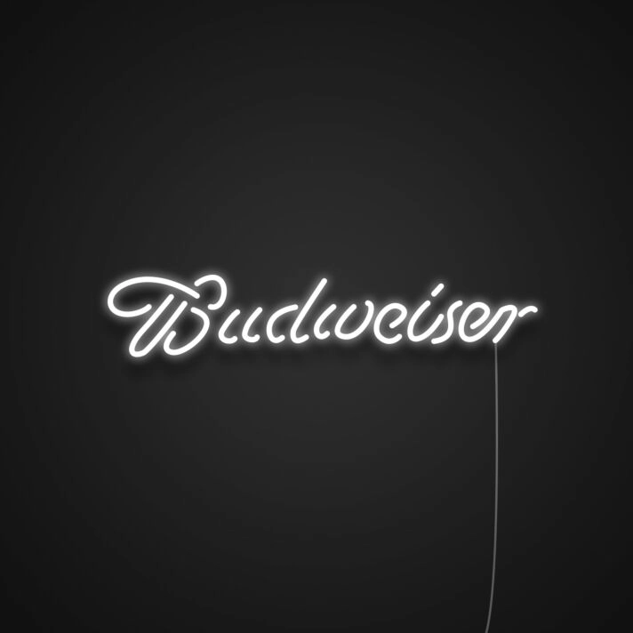 Vintage Budweiser Neon Sign