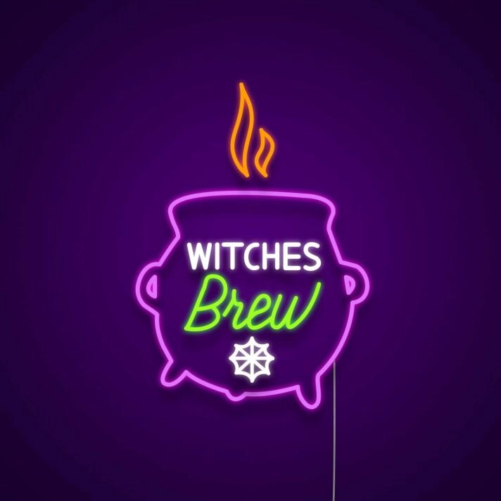 Witches Brew Neon Sign