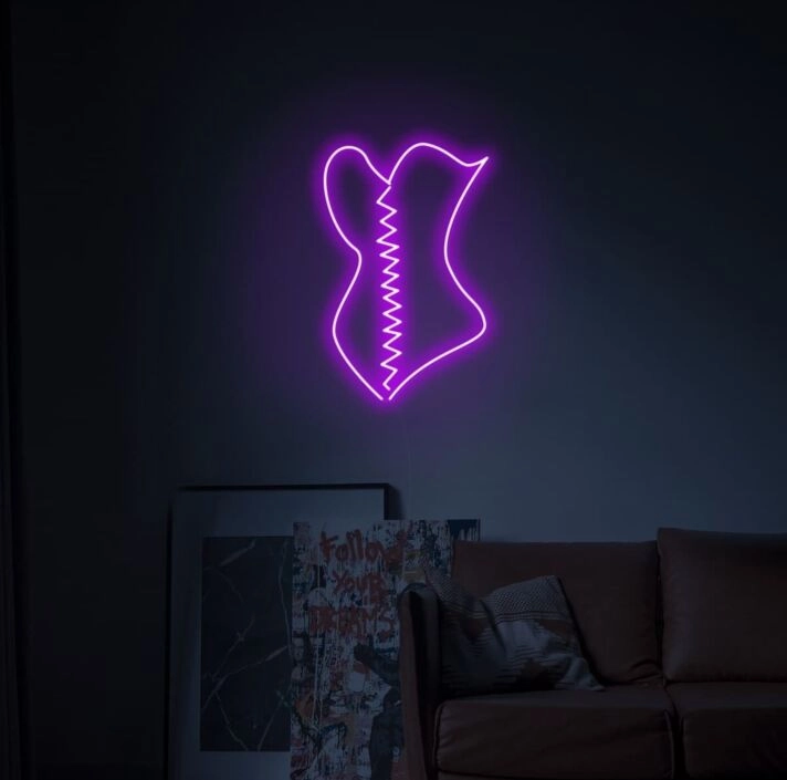 Corset Neon Sign