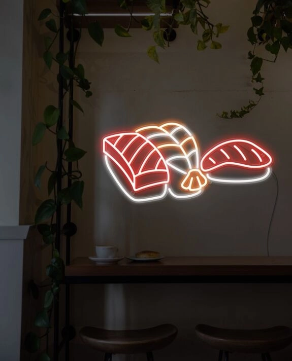 Delicious Sushi Neon Sign