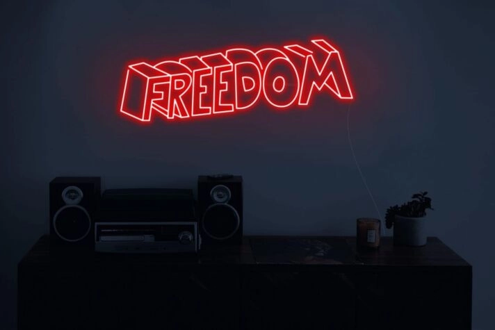 FREEDOM Neon Sign