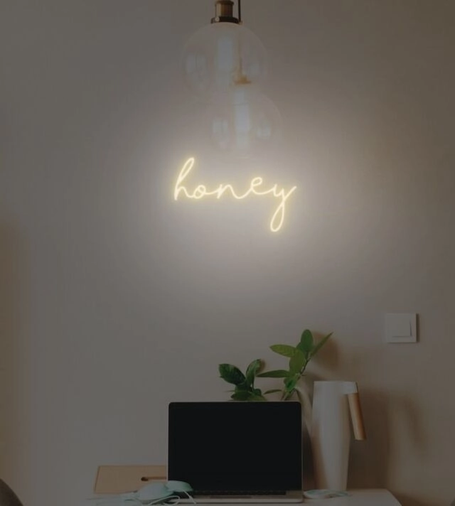 Honey Neon Sign
