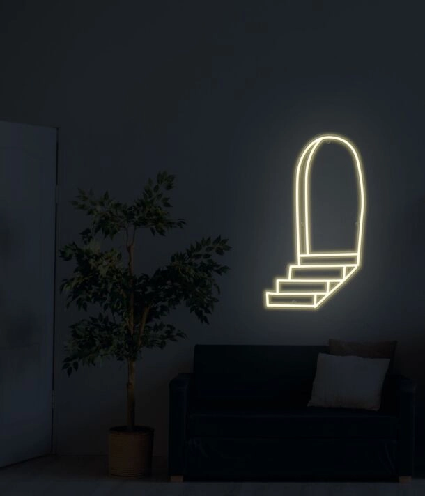 Mystery Door Neon Sign